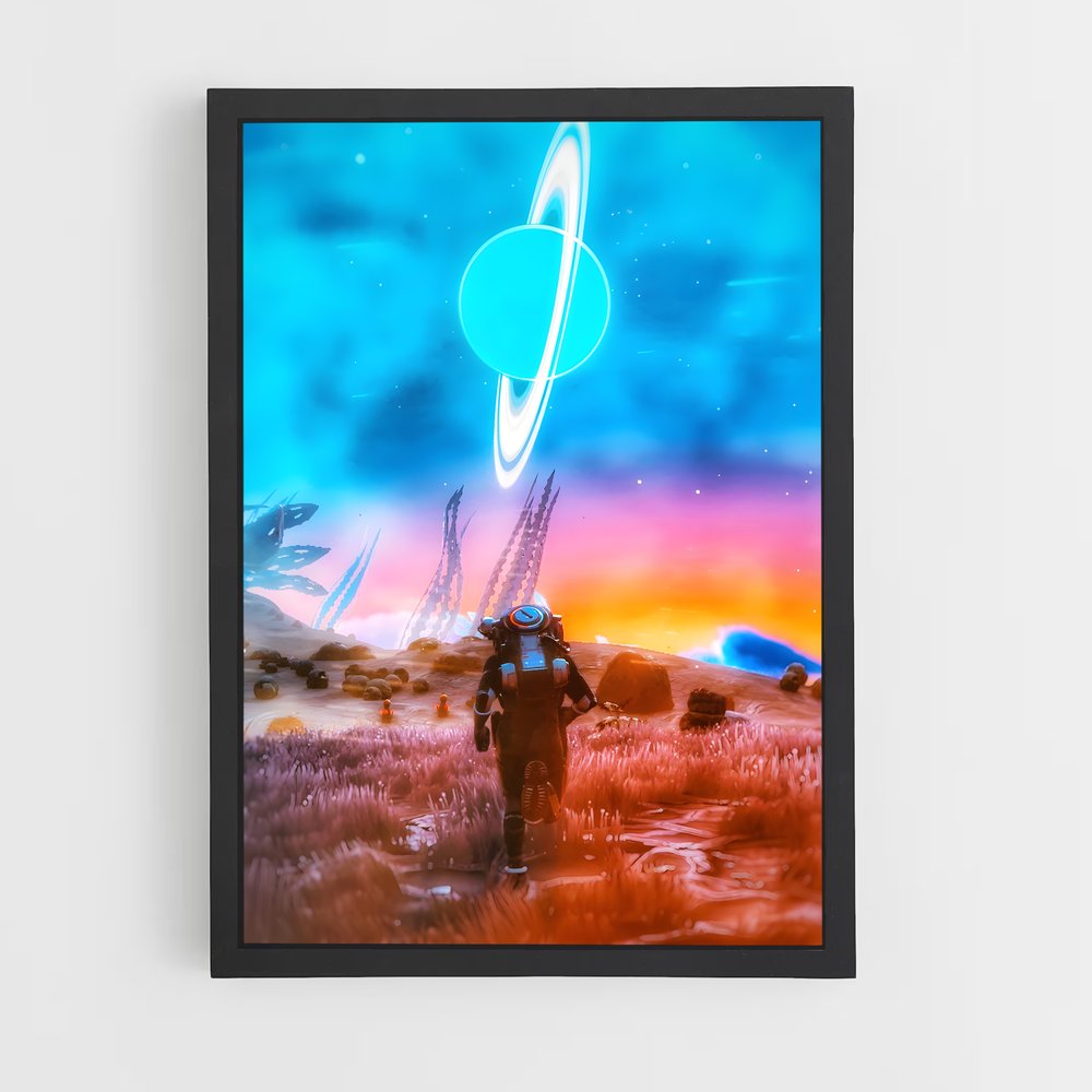 Poster man de sky – affiche No man sky (vue 2)